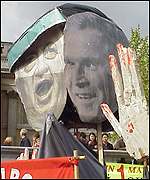 Bush en Londres